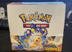 Factory Sealed Pokemon TCG Scarlet & Violet Surging Sparks Booster Box (36 Packs - Image 2