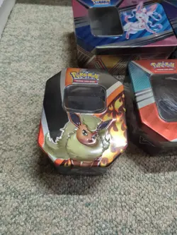 Pokemon Eeveelutions Tins (empty) Lot Of 5 (Five) - Image 2