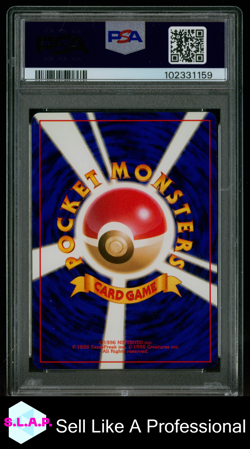 BLAINE'S MOLTRES GYM 2 HOLO POKEMON JAPANESE 1999 146 PSA 8 - Image 2