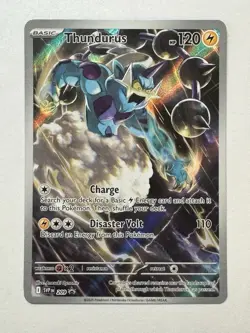 Pokemon TCG - Thundurus - Black Bolt 209 Black Star Promo - Image 1