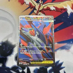 Pokemon Mega Evolution Mega Latias ex Full Art 163/132 NM In hand - English - Image 1