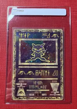 Pokemon TCG Ancient Mew Holo 2000 Movie Black Star Promo - Image 1