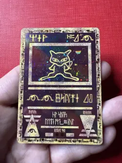 Pokemon TCG Ancient Mew Holo 2000 Movie Black Star Promo - Image 2