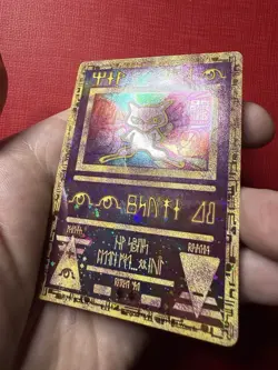 Pokemon TCG Ancient Mew Holo 2000 Movie Black Star Promo - Image 3