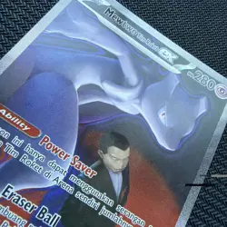Team Rocket’s Mewtwo INDONESIAN Ascended Heroes / Mega Dream Ma3I Pokemon - Image 1