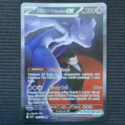 Team Rocket’s Mewtwo INDONESIAN Ascended Heroes / Mega Dream Ma3I Pokemon - Image 2