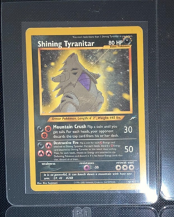 Neo Destiny 4 Secret Rare Shining Pokemon (Tyranitar, Noctowl, Kabutops, Steelix - Image 3