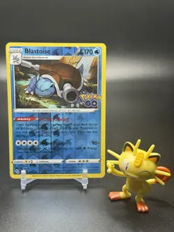 Blastoise 017/078 Pokemon GO Reverse Holo - NM - Image 1