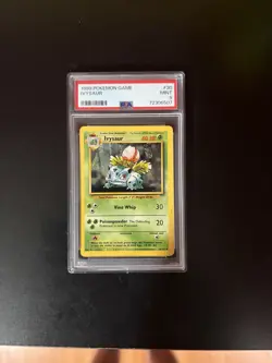 Pokemon TCG Ivysaur Base Set #30/102 - Image 1