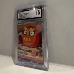 CGC 10 Darumaka 098/086 Japanese SV11B Black Bolt Art Rare Holo 2025 - Image 3