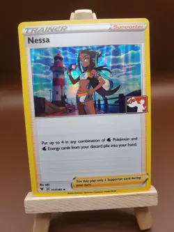 POKEMON 157/185 Nessa Play Prize Pack League Stamped Series MP - Image 1