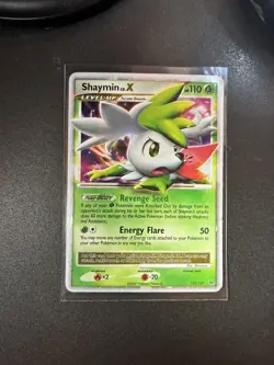 Shaymin LV.X 127/127 - Pokemon Platinum ULTRA RARE Holo Pokemon TCG - LP - Image 1