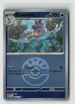 Croconaw #042/217 Me Ascended Heroes Friend Ball Reverse Holo Pokemon TCG NM - Image 1