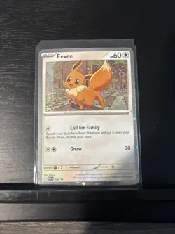 Pokemon TCG Eevee 200 Holofoil Black Star Promos Cosmos Destined Rivals Holo NM - Image 1