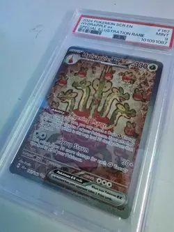 2024 Pokemon SV Stellar Crown Hydrapple ex #167/142 - PSA 9 Mint - Image 3