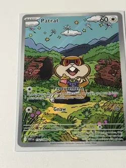 Pokemon TCG Patrat 152/086 Sv: White Flare Illustration Rare Full Art Holo - Image 1
