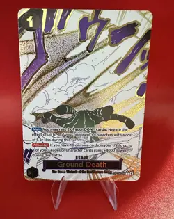 One Piece TCG Ground Death Alt Art OP14-096 R The Azure Sea's Seven English NM - Image 1