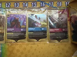 Disney Lorcana Wilds Unknown Prerelease 6 Promo Set + 2x Postcard Set Complete - Image 2