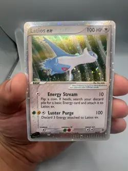 Latios ex 94/97 EX Dragon 2003 Holo Rare Pokemon Card TCG NM SWIRL - Image 1