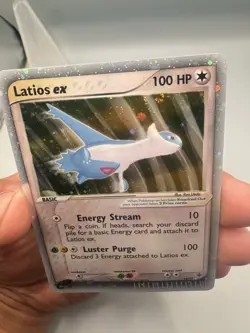 Latios ex 94/97 EX Dragon 2003 Holo Rare Pokemon Card TCG NM SWIRL - Image 3