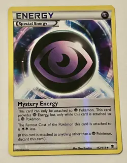 Mystery Energy XY - Phantom Forces #112/119 Reverse Holo Pokemon Card - Image 1