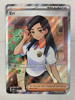 Pokemon Eri 136/131 - Ultra Rare - Prismatic Evolutions - Pokemon Card Full Art - Image 1