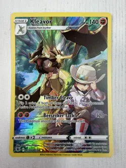 Kleavor TG08/TG30 Swsh10: Astral Radiance Trainer Gallery Holo Pokemon Card NM - Image 1