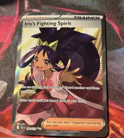 Pokemon TCG Iris's Fighting Spirit Journey Together Full Art Card 180/159 - Image 1