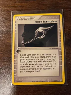 Pokemon Holon Transceiver 98/113 Delta Species Trainer 2005 English TCG Card - Image 1