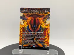 MTG Splinter of the Shadows BORDERLESS NON-FOIL #0006 TMNT PZA Mythic NM Rare - Image 1