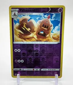 Palossand Uncommon Reverse Holo Pokemon TCG Rebel Clash 82/192 - Image 1