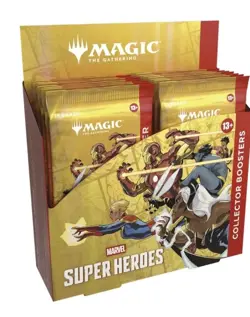 Collector Booster Box Marvel Super Heroes MSH MTG 6/19 Marvel Super Heroes MTG - Image 1