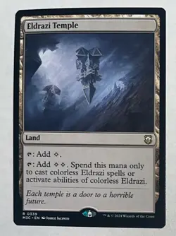 Eldrazi Temple Commander: Modern Horizons 3 Regular #339 - Image 1