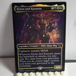 Kroxa and Kunoros (Showcase) March of the Machine Foil - Image 1