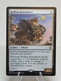 Rolling Hamsphere X1 BLC MTG Bloomburrow Commander - Image 1