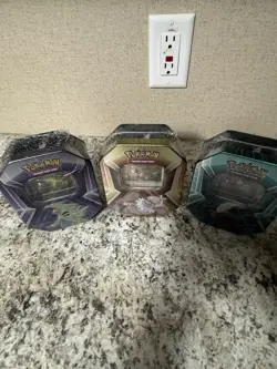 Pokemon TCG Slaking,Tyranitar & Darkrai - Lot Of 3 New Sealed Collector Tins - Image 2