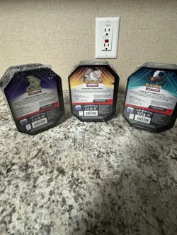 Pokemon TCG Slaking,Tyranitar & Darkrai - Lot Of 3 New Sealed Collector Tins - Image 3