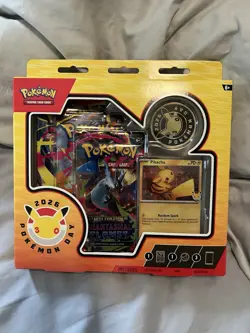 Pokemon TCG 30th Anniversary Collection Box Pikachu Promo Special Edition 2026 - Image 1