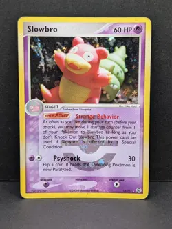 Slowbro 14/112 FireRed & LeafGreen Reverse Holo Pokemon TCG Yuka Morii HP - Image 1