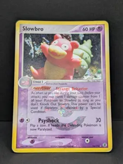 Slowbro 14/112 FireRed & LeafGreen Reverse Holo Pokemon TCG Yuka Morii HP - Image 3