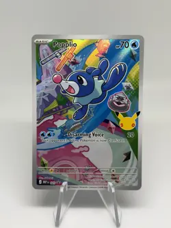 Popplio 045 ME: Mega Evolution First Partner Series 1 Promo Pokemon NM - Image 1