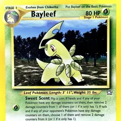 Bayleef - REG - Pokemon TCG - Neo Genesis - 29/111 - UNCOMMON ~ LP - Image 1