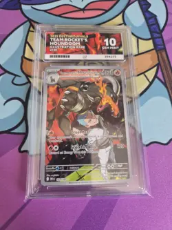 Pokemon TCG Destined Rivals - Team Rockets Houndoom 191/182 Full Art - Image 1