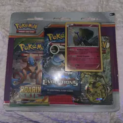 Pokemon XY Evolutions 3-Pack Blister TCG Sealed - Image 1