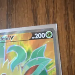 The Pokemon Company Leafeon V Ultra Rare Holo 166/203 Evolving Skies - Image 4
