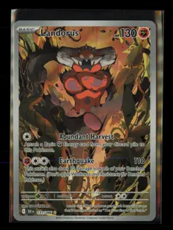 Landorus 131/086 Holo Illustration Rare Black Bolt Pokemon NM/M - Image 1
