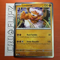 Pokemon TCG - Landorus Holo Rare 41/88 Perfect Order - Image 1