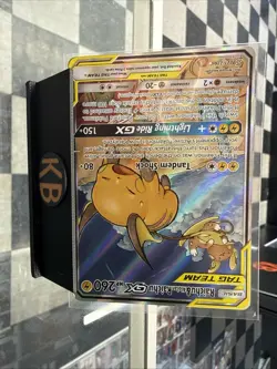 Pokemon Raichu & Alolan Raichu Gx Tag Team 221/236 - Image 5