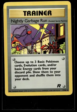 Nightly Garbage Run 77/82 Team Rocket Uncommon Pokemon - Image 1