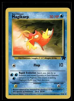 Magikarp 47/82 Team Rocket Uncommon Pokemon - Image 1